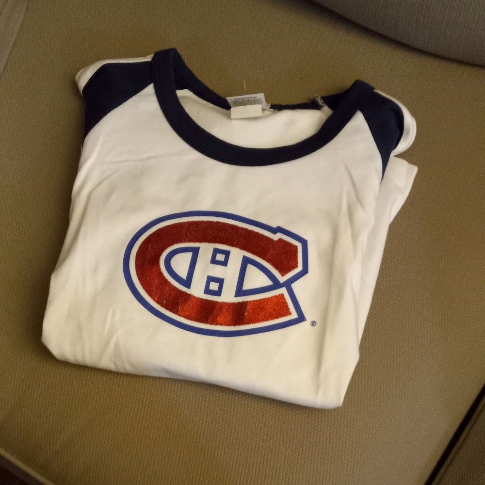 NHL MONTREAL CANADIENS HOCKEY JERSEY KIDS / GIRLS LARGE